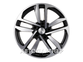 Khomen Wheels KHW1612 (16_Camry/Corolla/Grand Vitara) 6.5x16 5x114.3 ET45 60.1 Black-FP